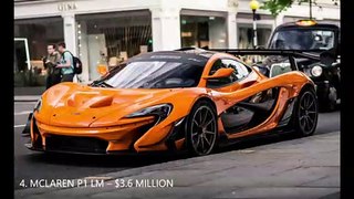 Top 10 World's Most Expensive Cars