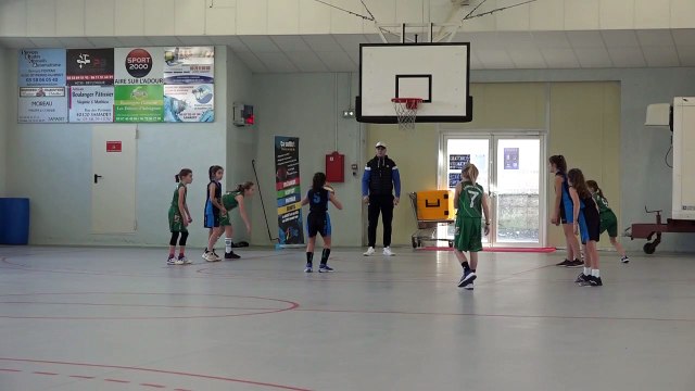 18.01.20 U11 Poussines TURSAN BASKET CHALOSSE- LABENNE 1e Partie