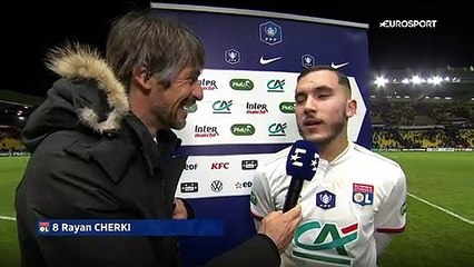 Cherki : "J'ai acquis ma maturité grâce à mes coéquipiers", l'interview d'après match du prodige