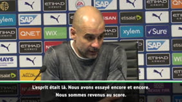 23e j. - Guardiola : Nous avons tout essayé