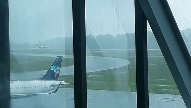 [SBEG Spotting]Fazendo planespotting no Aeroporto de Manaus em dia de chuva(17/01/2020)