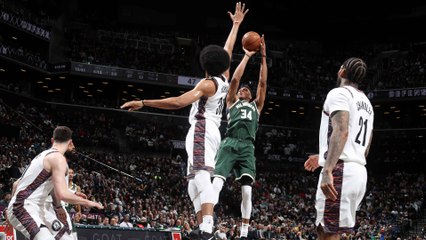 NBA : Les Bucks reçus 6/6 à Brooklyn