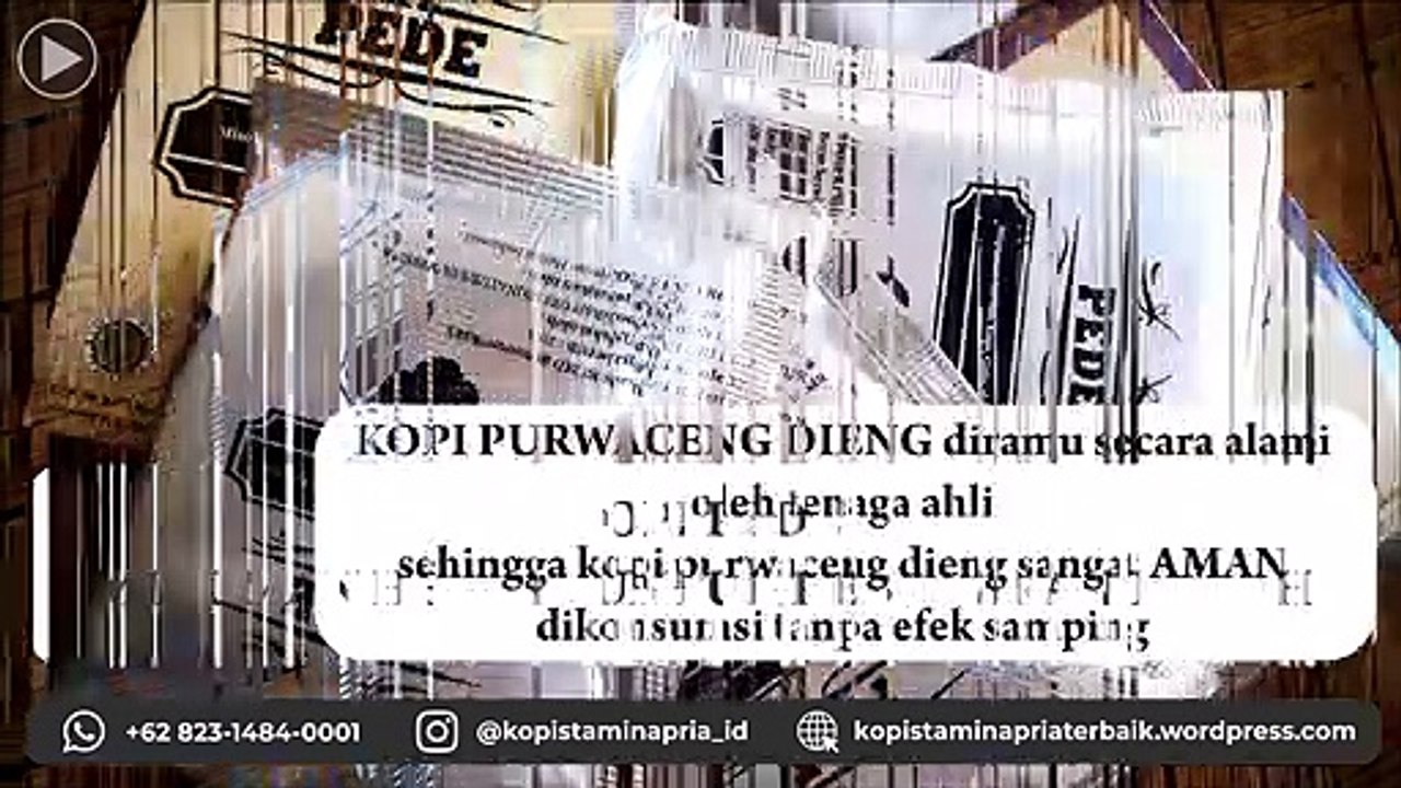 BEST SELLERRR!! Kopi Purwoceng