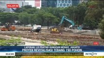 Pohon di Monas 'Korban' Revitalisasi