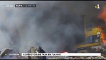 Incendie à la décharge municipale de Saint Hilaire