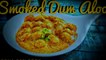 SlowMo Prep of Kashmiri Style Smoked Dum Aloo Recipe | No Onion No Garlic Dum Aloo Recipe |