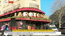 Incendie de la Brasserie La Rotonde à Paris : Où en est l'enquête ce matin et les enquêteurs ont-ils établi un lien avec Emmanuel Macron ?