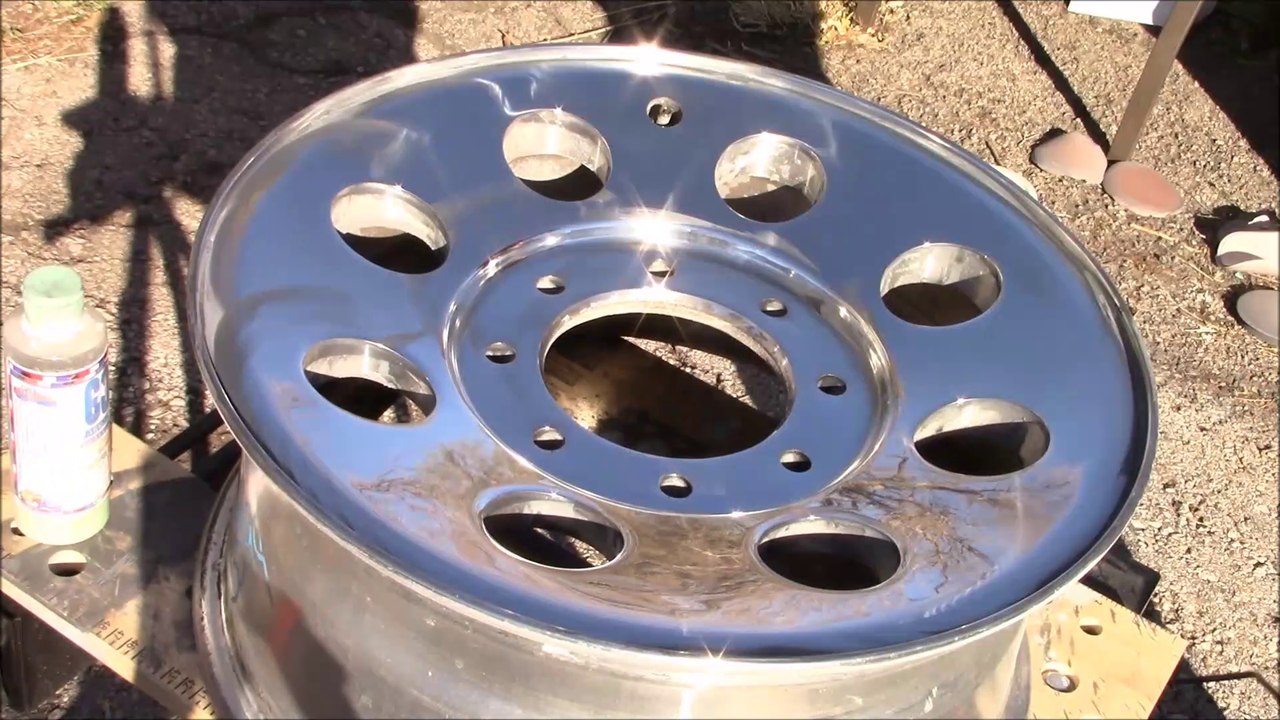How To Sand And Polish Aluminum Rim To Mirror Finish
