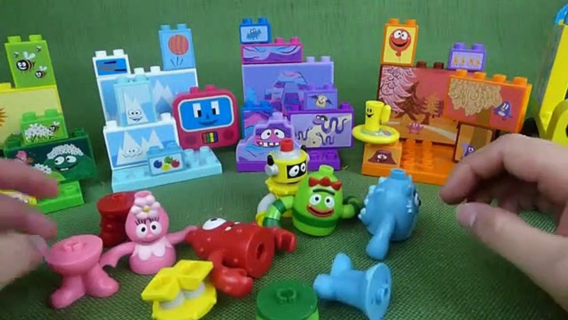 Yo Gabba Gabba Mix and Match Mega Bloks TOYS- Muno, Foofa, Plex, Toodee and  Brobee Playset Toys- - video Dailymotion