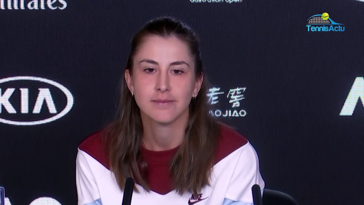 Open d'Australie 2020 - Belinda Bencic promised to give $ 200 per double fault for the fires : "I made a lot of double faults and that's fine"
