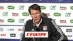 Garcia «Tout le monde va porter Rayan Cherki aux nues» - Foot - Coupe - OL