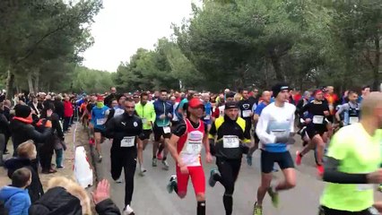 Challenge Maritima 2020: le départ des 10 kms de Castillon