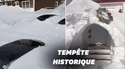Au Canada, Saint-Jean ensevelie sous la neige, l'armée appelée en renfort