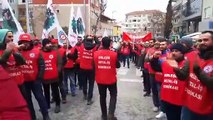 Metal işçileri mitingte: İşveren sendikası MESS'in şartlarını kabul etmeyeceğiz