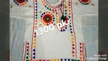 Latest hand embroidered dress design for baby girls /sindhi embroidery dress design ideas