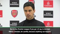 One goal is never enough - Arteta