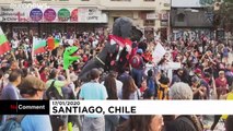 شاهد: استمرار الاحتجاجات ضد اصلاح نظام التقاعد في تشيلي