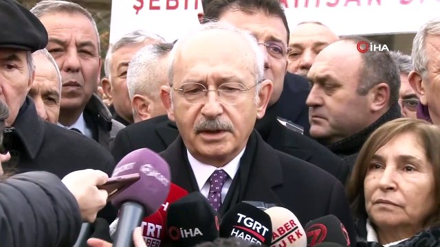 Kemal Kılıçdaroğlu: 'En azından bir acı karşısında toplumun, parlamentonun bir arada olması bizim için de değerlidir'