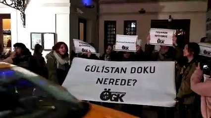 Kadınlar, Gülistan için İstanbul’da eylem yaptı