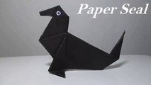 Paper Seal Origami | Origami Seal Folding Instructions (Sea Lion) | Origami Paper Craft | How to Make a Seal Out of Paper | Origami Sea Animals
