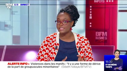 Sibeth Ndiaye réagit aux violences dans les manifestations: "Je refuse que l'on jette l'opprobre sur nos policiers"