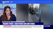 Policier maintenant un homme au sol: que sait-on de cette vidéo tournée ce samedi lors d'une manifestation à Paris?