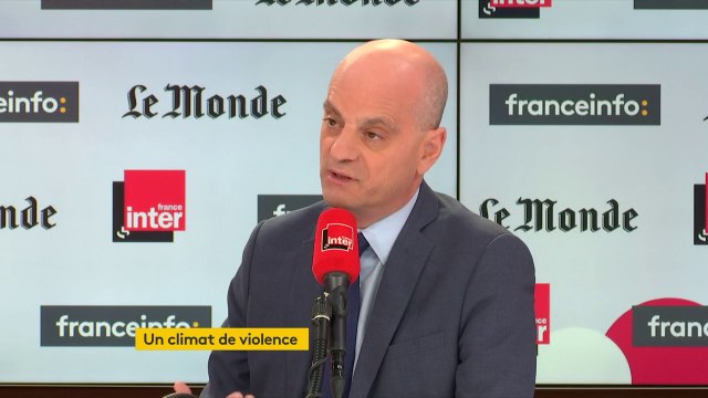 Jean-Michel Blanquer, ministre de l'Éducation nationale : En France, Emmanuel Macron a été élu dans un contexte très particulier où la société était déjà en crise. Si la société n'était pas déjà en crise, il n'aurait pas été élu.