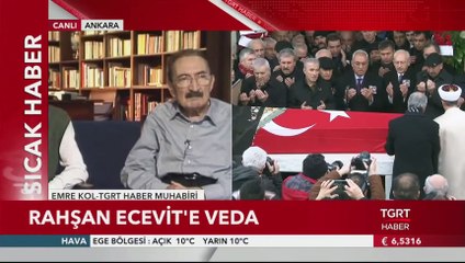 Rahşan Ecevit'e Veda