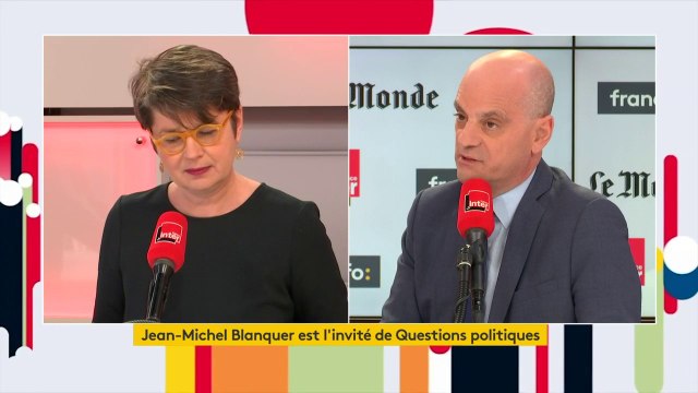 Jean-Michel Blanquer, ministre de l'Éducation nationale : Il n'y a pas de climat anti-Blanquer dans l'Éducation nationale. La réforme du baccalauréat a recueilli l'adhésion, après un énorme travail d'écoute et de concertation