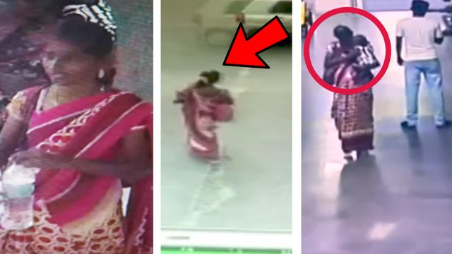 ஆசை வார்த்தை கூறி குழந்தையை கடத்திய பெண் - வீடியோ