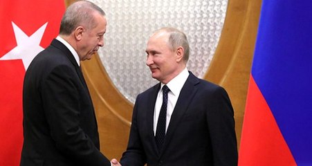 Berlin'de Cumhurbaşkanı Erdoğan ile Putin saat 15.00'te görüşecek