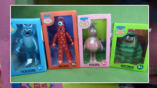 Yo Gabba Gabba Funko Pop Collector Toys Unboxing PLUS Plex the Robot ...