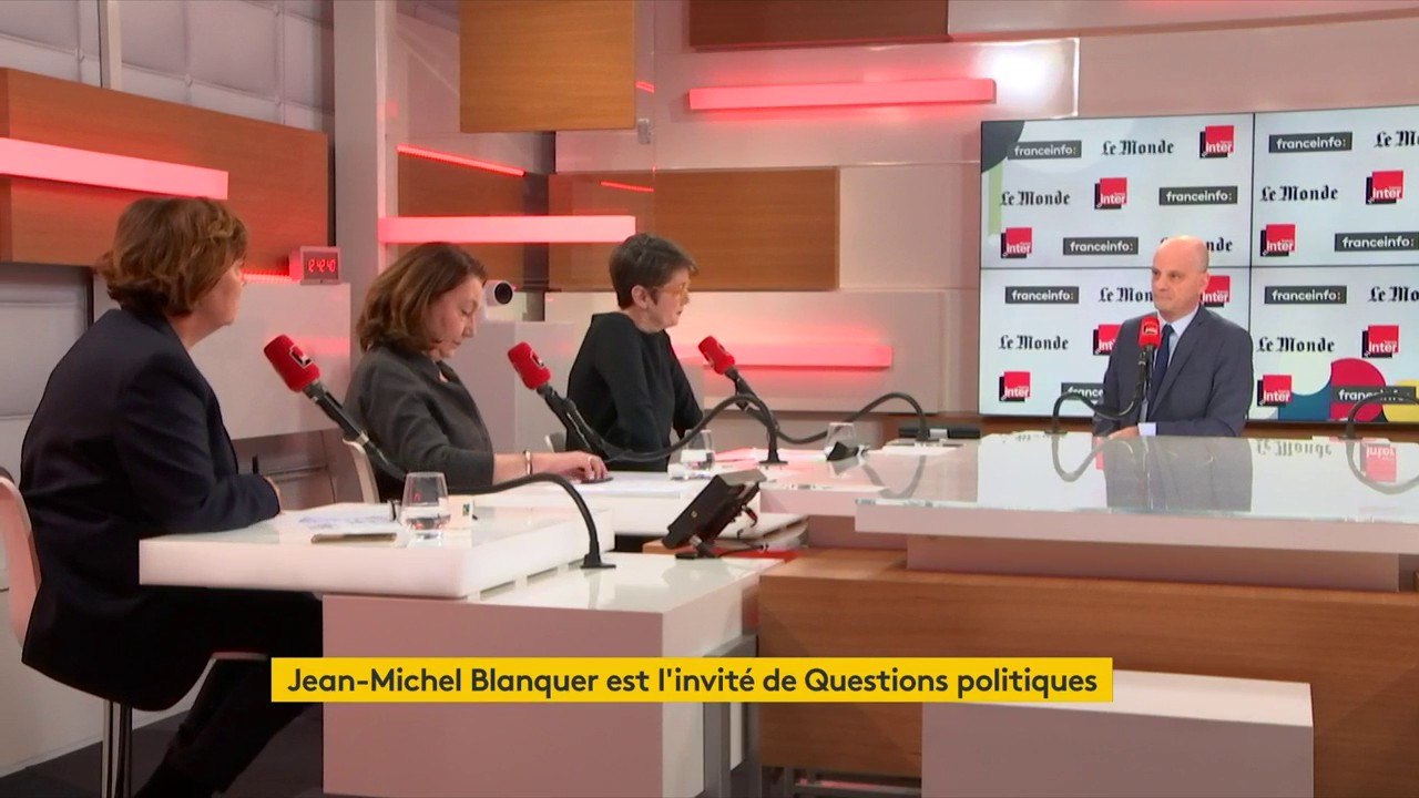 Jean-Michel Blanquer, ministre de l'Éducation nationale : "Consacrer des moyens à l'éducation est aussi un enjeu économique. Ce qu'on dépense comme moyens pendant les premières années de la vie, c'est autant qu'on n'aura pas à dépenser ultérieurement"