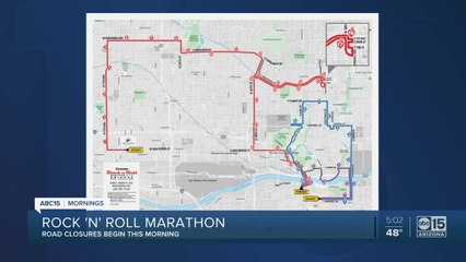 Rock 'N' Roll Marathon Collecting Shoes