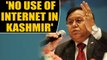 Niti Aayog member VK Saraswat says Kashmiris have no use of internet | OneIndia News