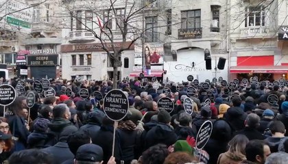 Download Video: Hrant Dink, katledilişinin 13’üncü yılında vurulduğu yerde anıldı