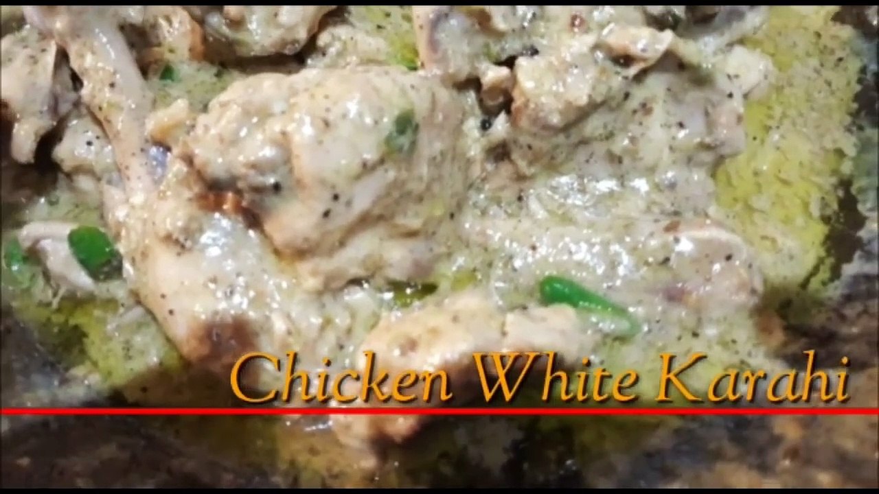 White Chicken Karahi