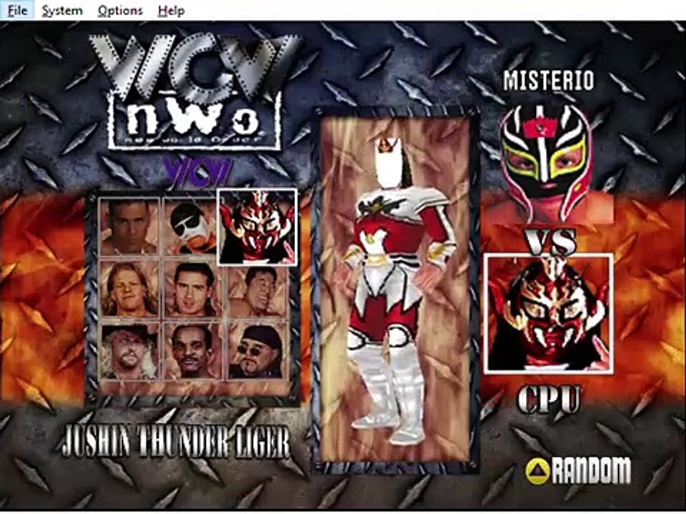 WCW-NWO Starrcade 64 Mod Matches Rey Mysterio Jr vs Jushin Liger