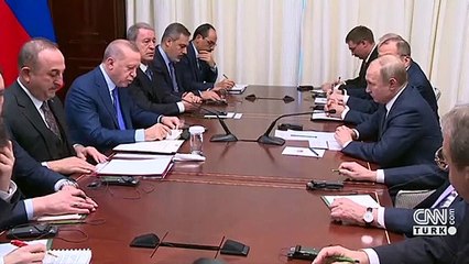 Son dakika... Berlin'de Erdoğan-Putin görüşmesi sona erdi