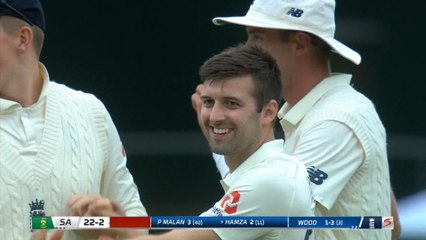 Wood strikes twice as England tighten grip on Test match