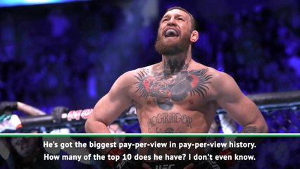 'Superstar' McGregor as big as Muhammad Ali - White