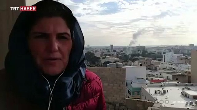 Berlin'deki konferans devam ederken Trablus'tan dumanlar yükseliyor