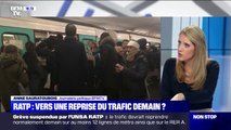 RATP: vers une reprise du trafic ce lundi?
