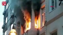 İstanbul’da otelde yangın!
