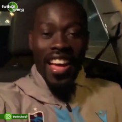 Badou Ndiaye'nin maç sonu Türkçe paylaşım