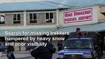 Heavy snow hampers search for missing trekkers in Nepal