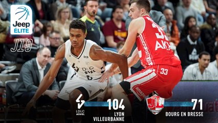Jeep® ÉLITE : Lyon-Villeurbanne vs Bourg-en-Bresse (J19)