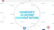 Socialeyesed - McGregor'S 40-second knockout return