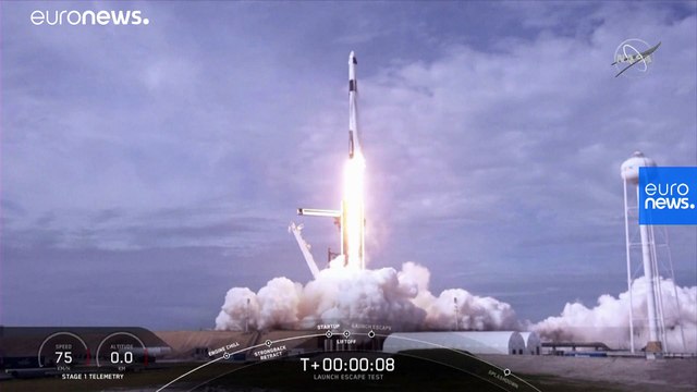 Watch: Elon Musk's SpaceX successfully tests emergency capsule for astronauts