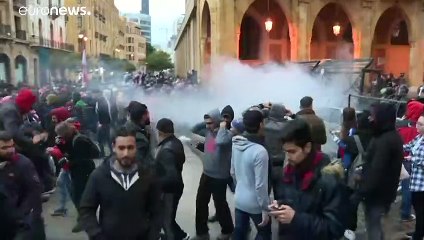 Violentas protestas en el Líbano durante el fin de semana